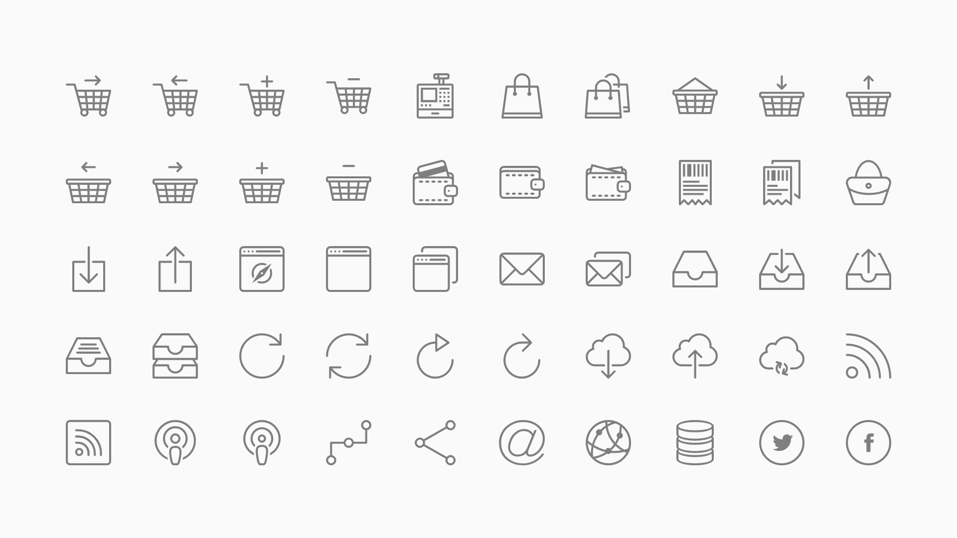 01-line Vector Icons slide 7